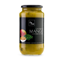 Chutney de mango i pebrot verd