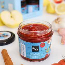 Tomate y manzana con canela