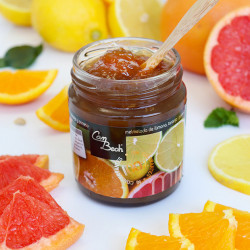 Confitura de limón, naranja y pomelo