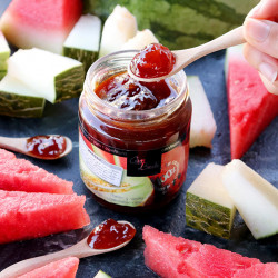 Confitura de melón y sandía