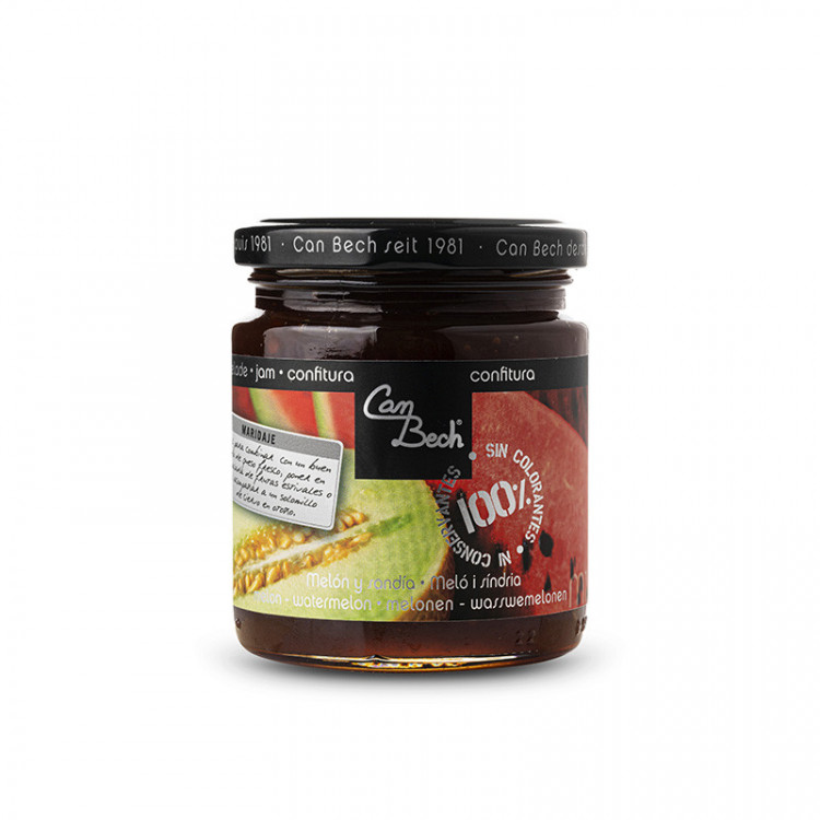 Confitura de melón y sandía