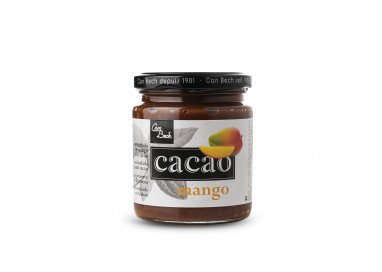 Mermelada de mango con cacao