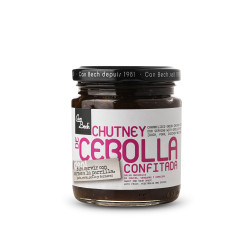 Chutney de cebolla confitado al vino blanco