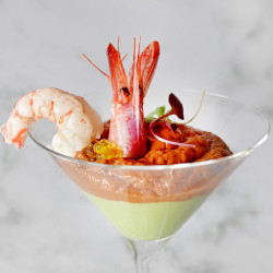 Mousse de gamba de Palamós