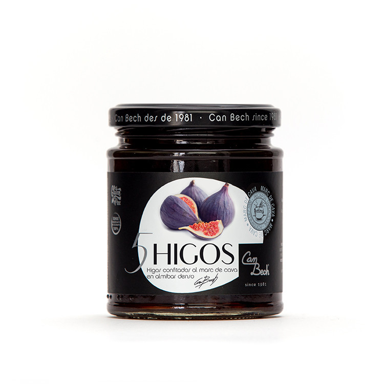 Figues confitades al marc de cava