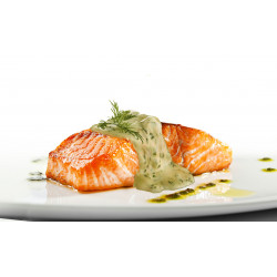 SALSA  CON ENELDO PARA SALMÓN - ESTILO NORDICO