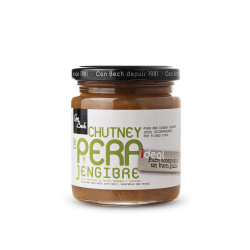 Chutney de pera con jengibre