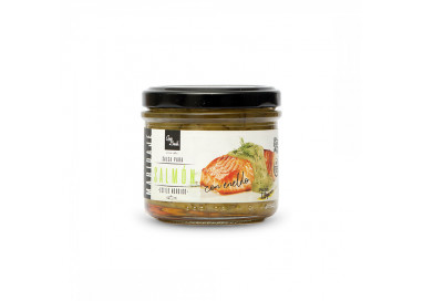 SALSA  CON ENELDO PARA SALMÓN - ESTILO NORDICO
